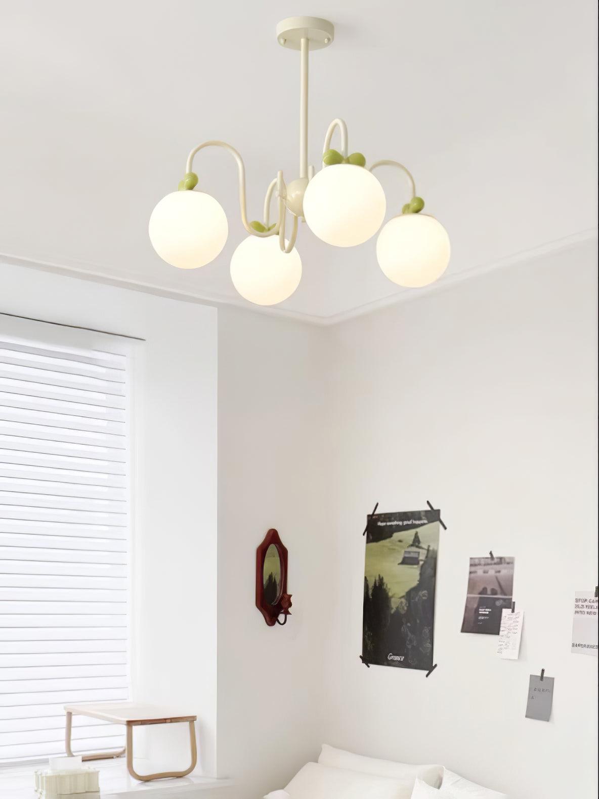 Jardenmere Glass Chandelier-Moonnatur