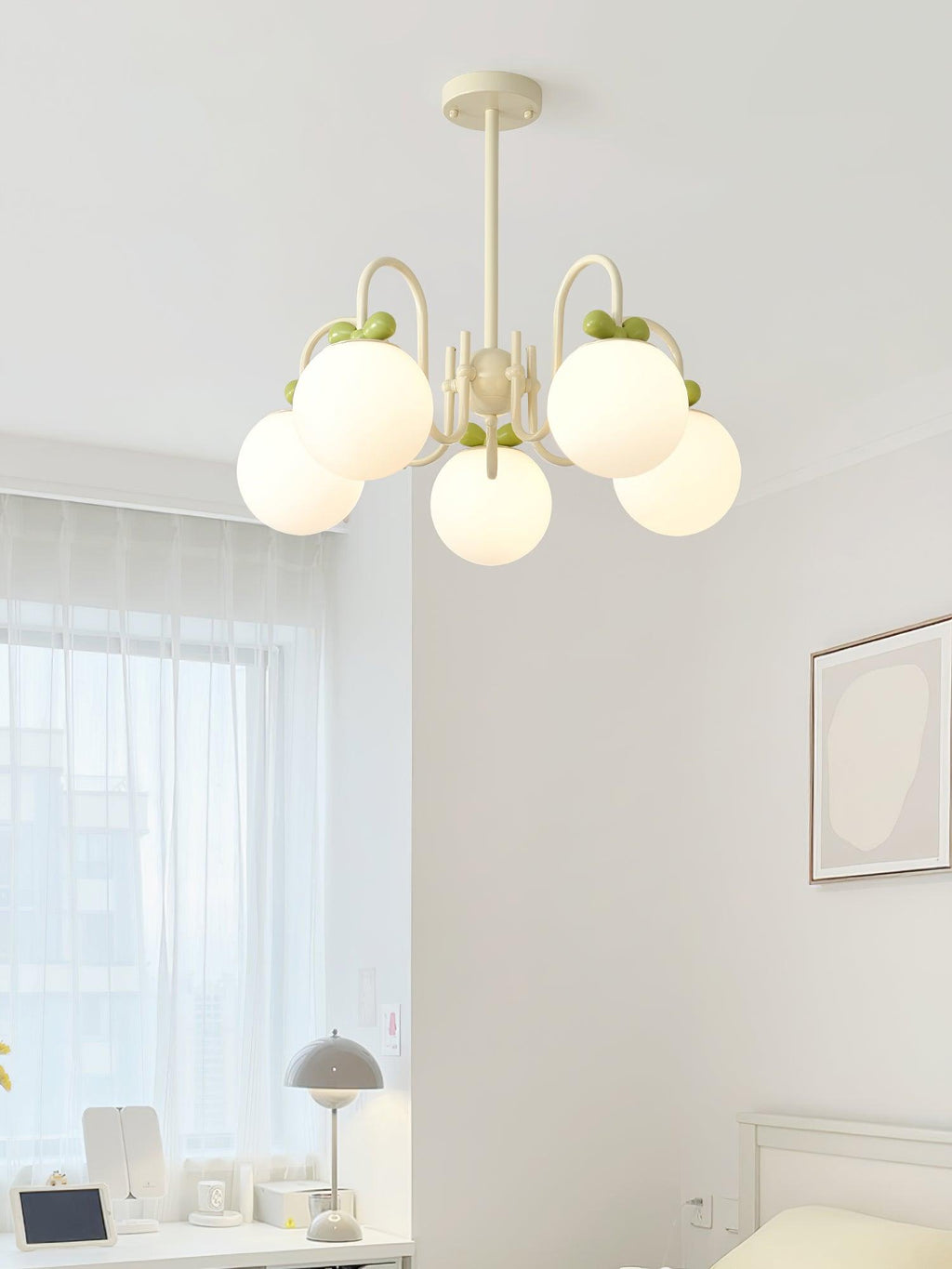 Jardenmere Glass Chandelier-Moonnatur