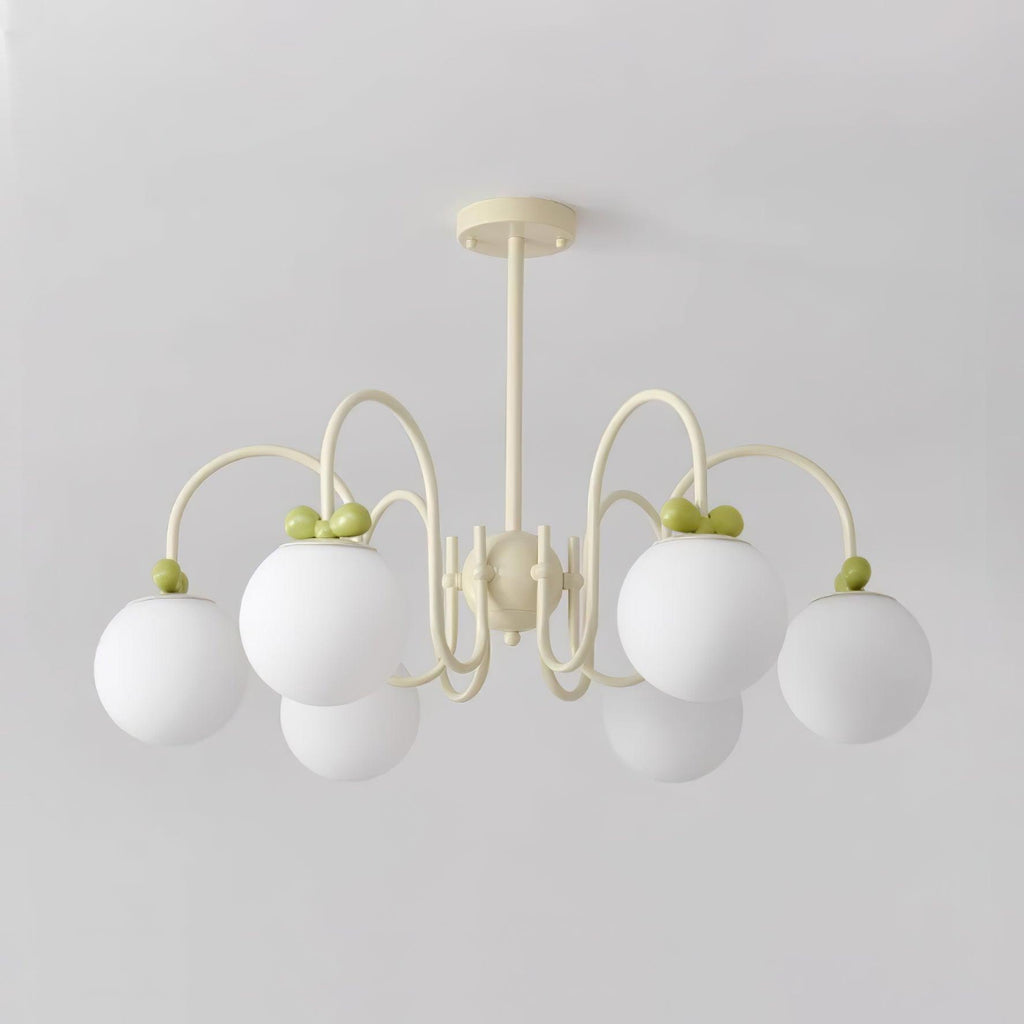 Jardenmere Glass Chandelier-Moonnatur