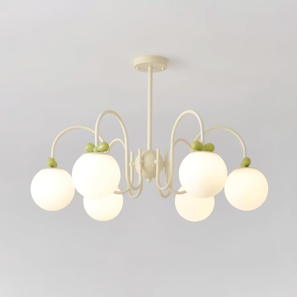 Jardenmere Glass Chandelier-Moonnatur