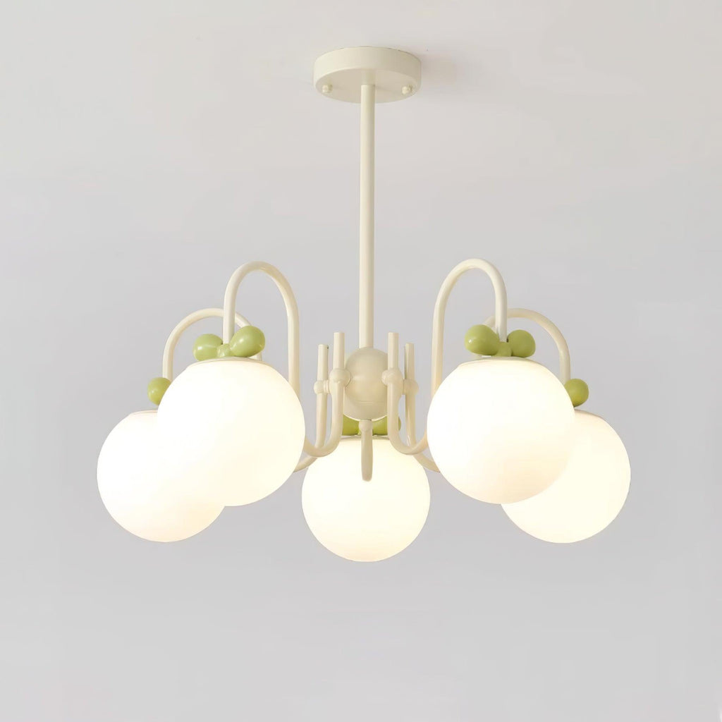Jardenmere Glass Chandelier-Moonnatur