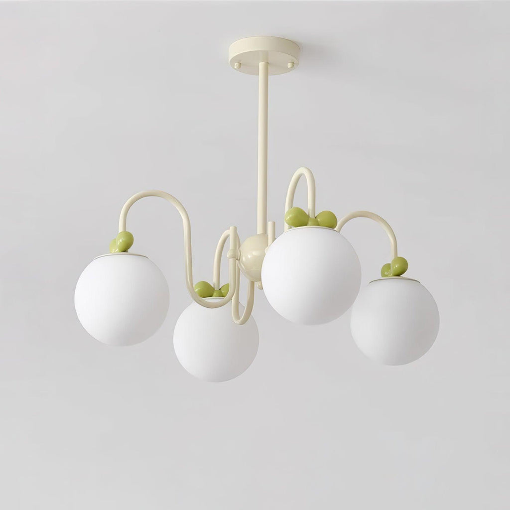Jardenmere Glass Chandelier-Moonnatur