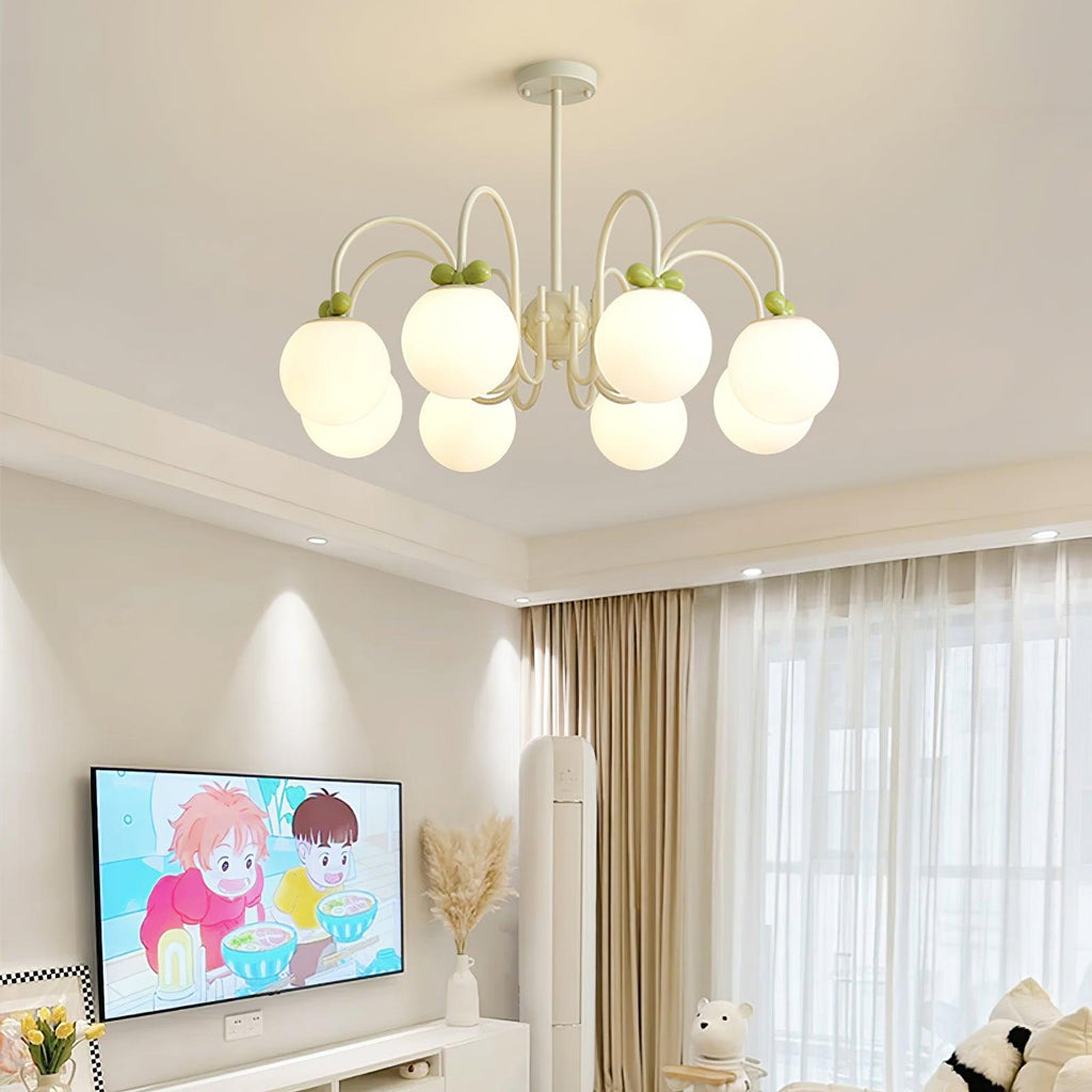 Jardenmere Glass Chandelier-Moonnatur