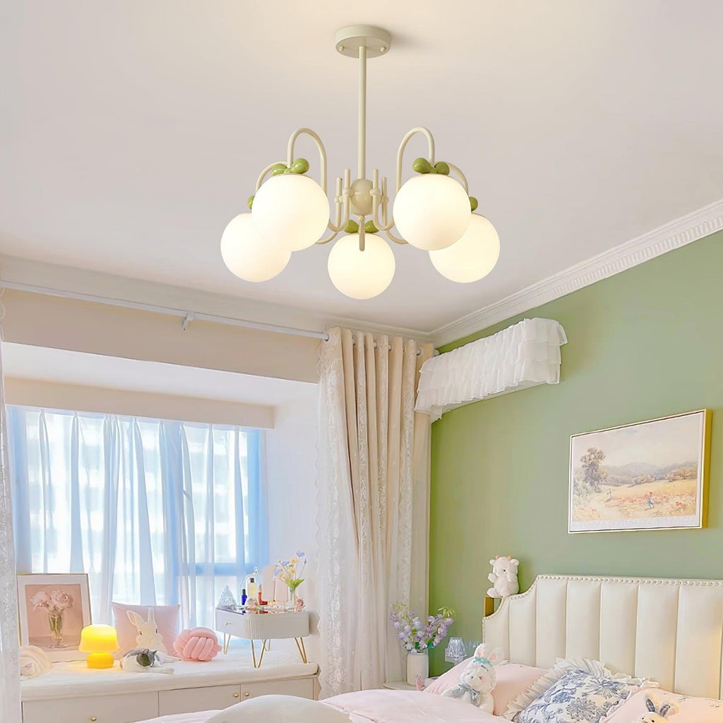 Jardenmere Glass Chandelier-Moonnatur
