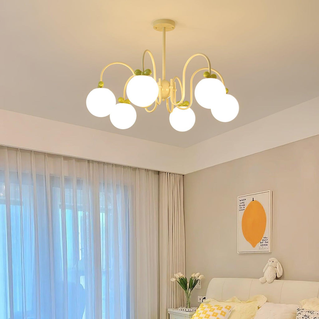 Jardenmere Glass Chandelier-Moonnatur