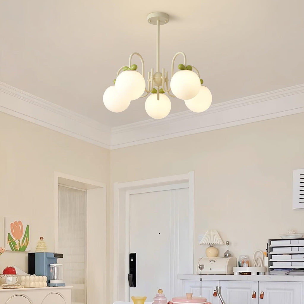 Jardenmere Glass Chandelier-Moonnatur