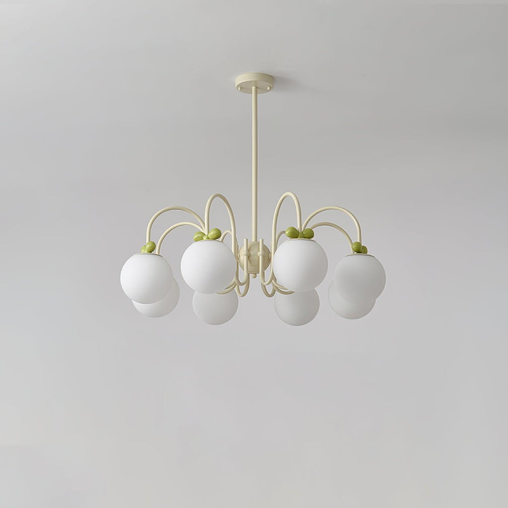 Jardenmere Glass Chandelier-Moonnatur
