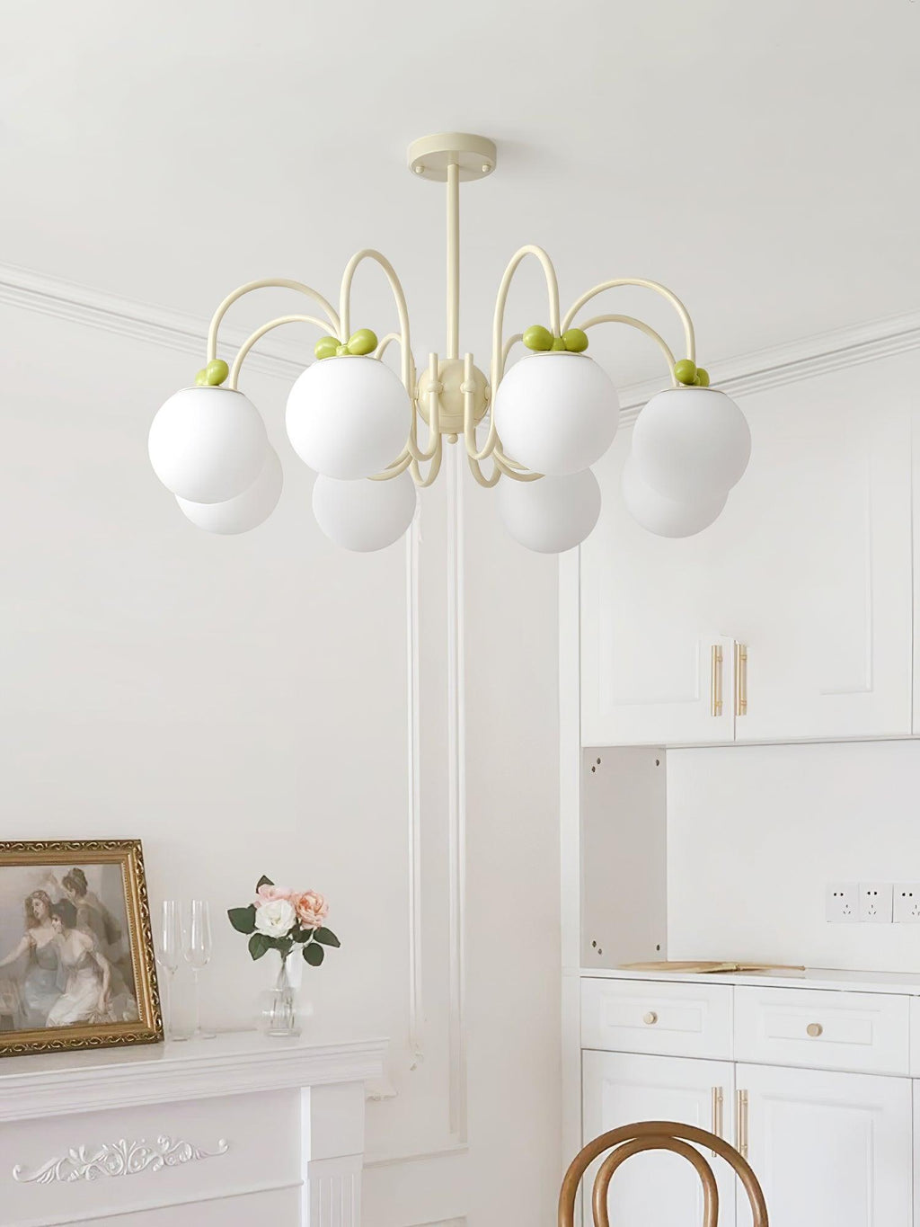 Jardenmere Glass Chandelier-Moonnatur
