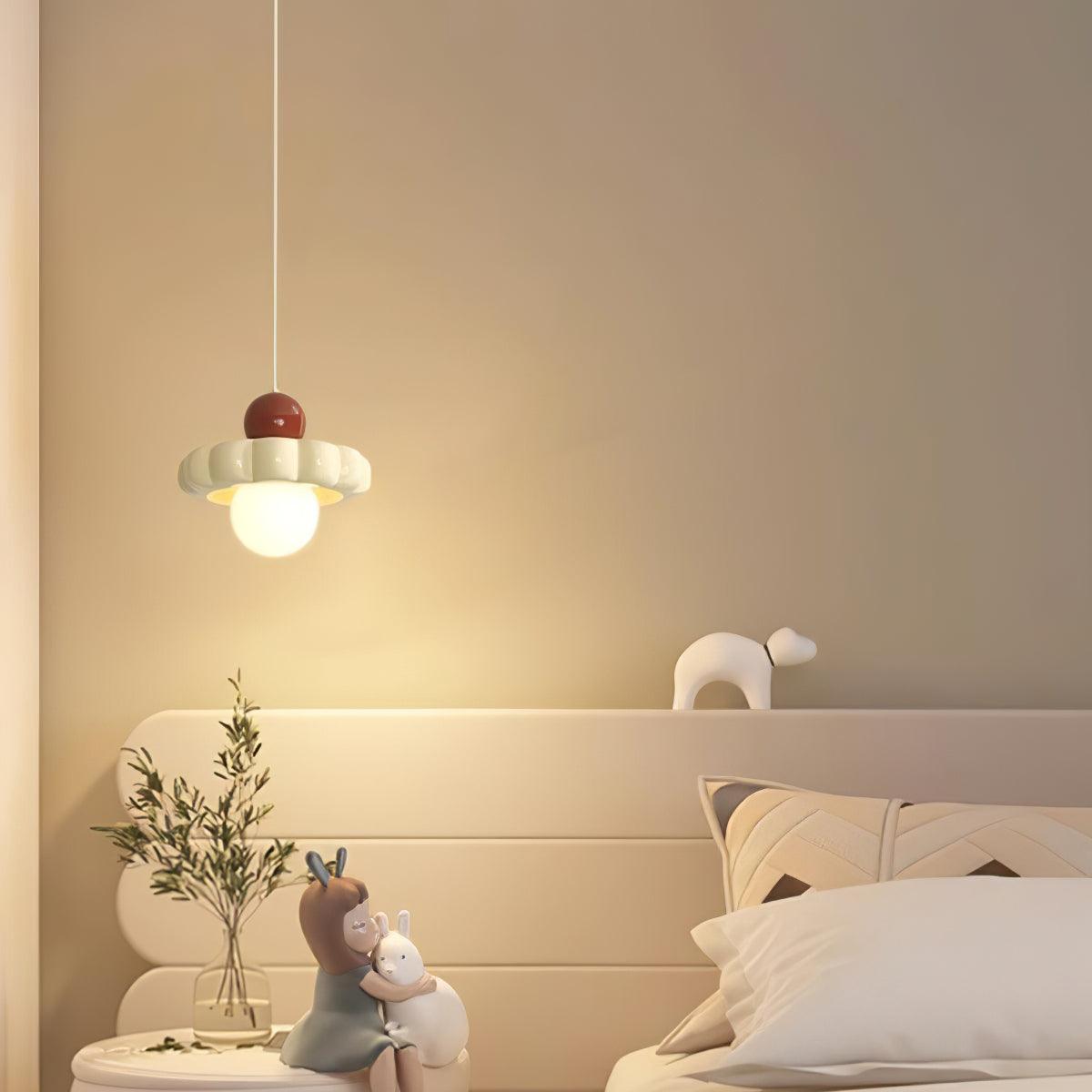 Lathenfield Resin Pendant Light-Moonnatur