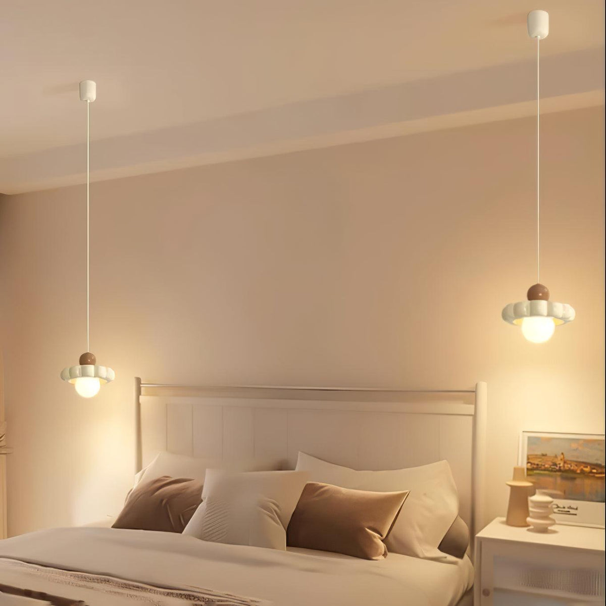 Lathenfield Resin Pendant Light-Moonnatur