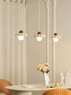 Lathenfield Resin Pendant Light-Moonnatur