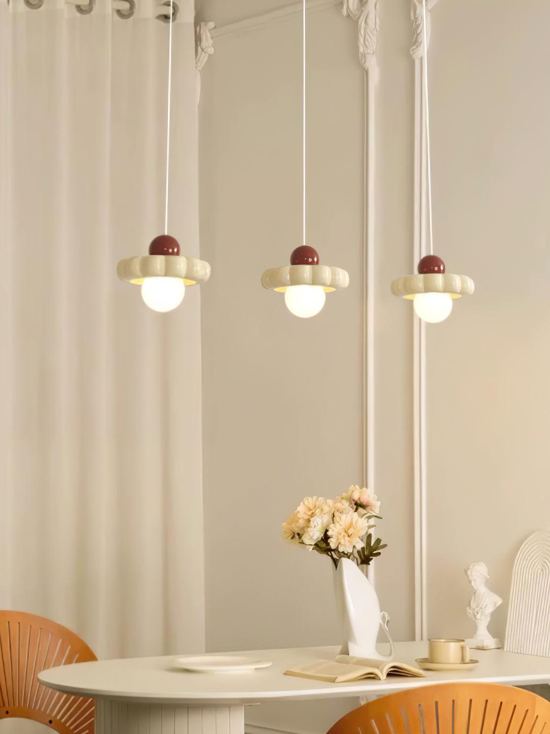 Lathenfield Resin Pendant Light-Moonnatur