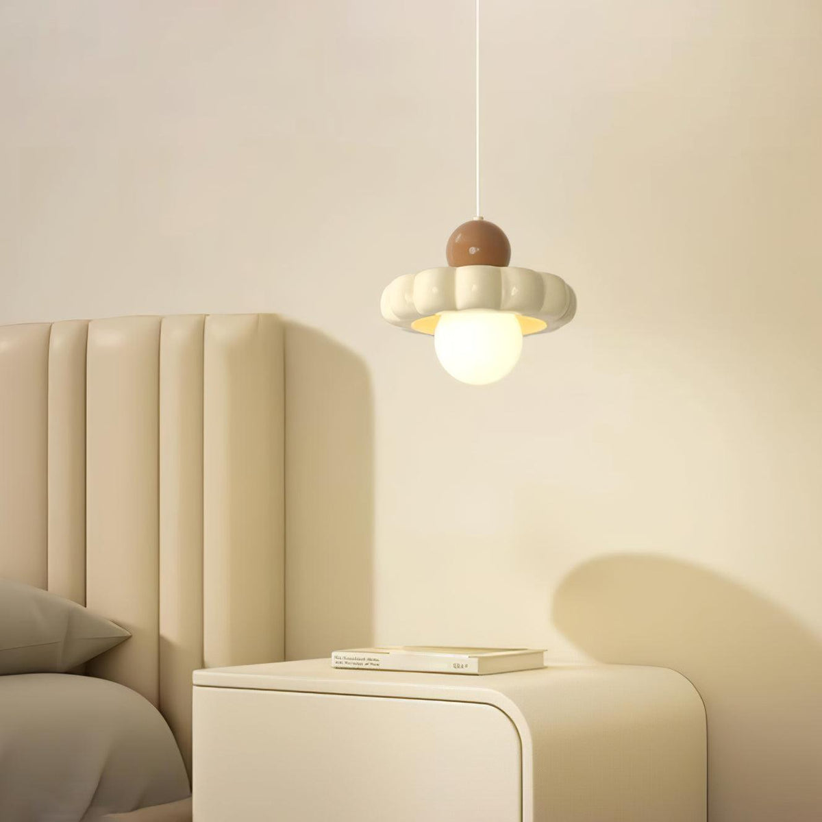 Lathenfield Resin Pendant Light-Moonnatur