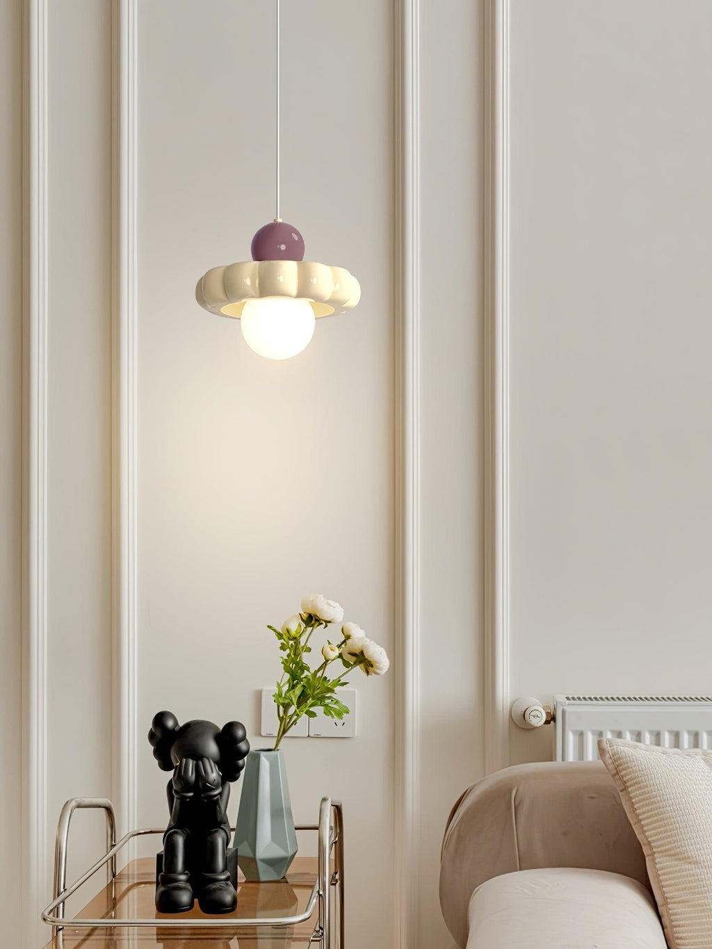 Lathenfield Resin Pendant Light-Moonnatur