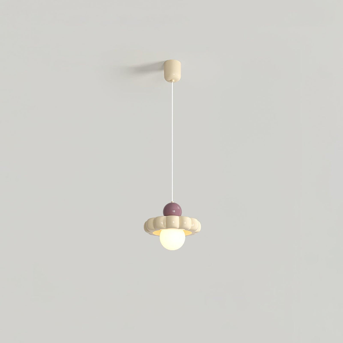 Lathenfield Resin Pendant Light-Moonnatur