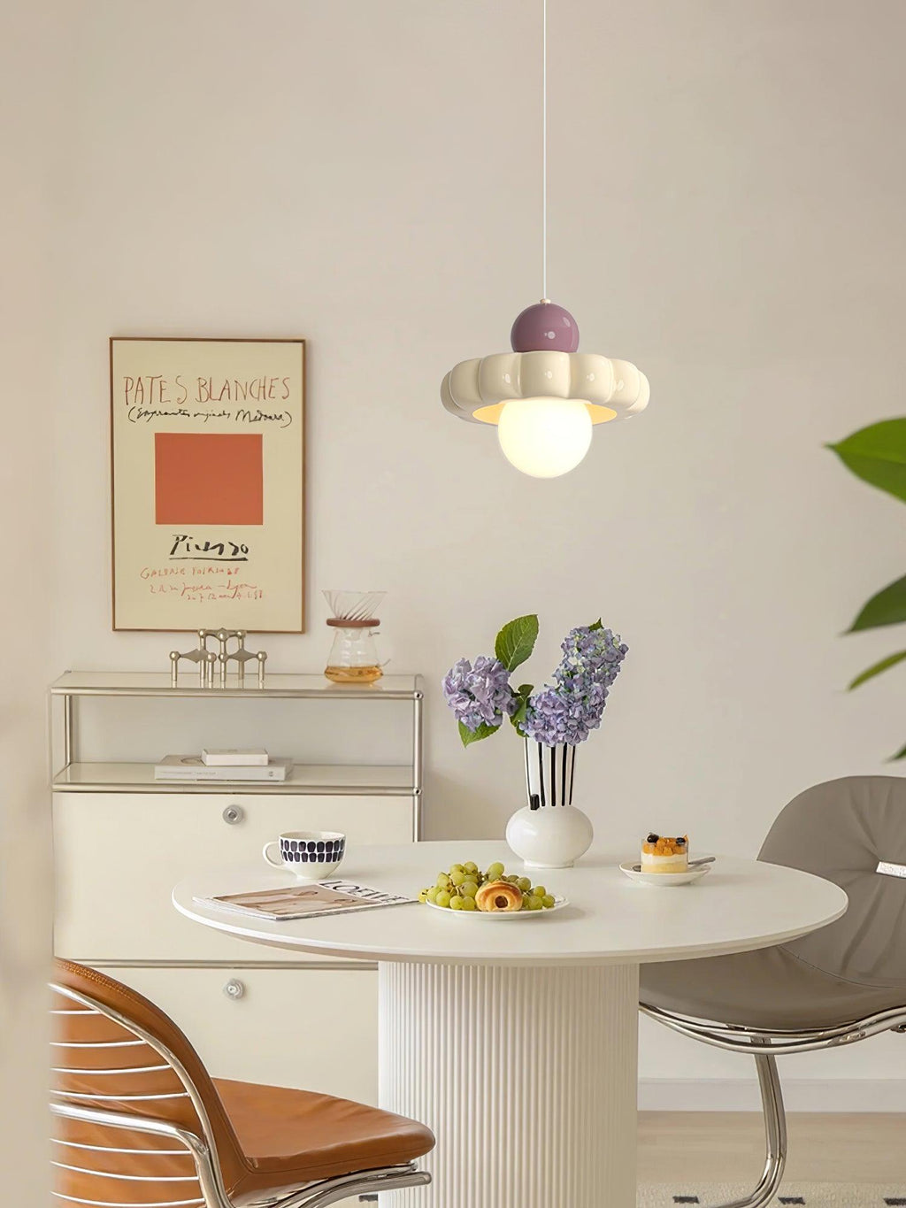 Lathenfield Resin Pendant Light-Moonnatur