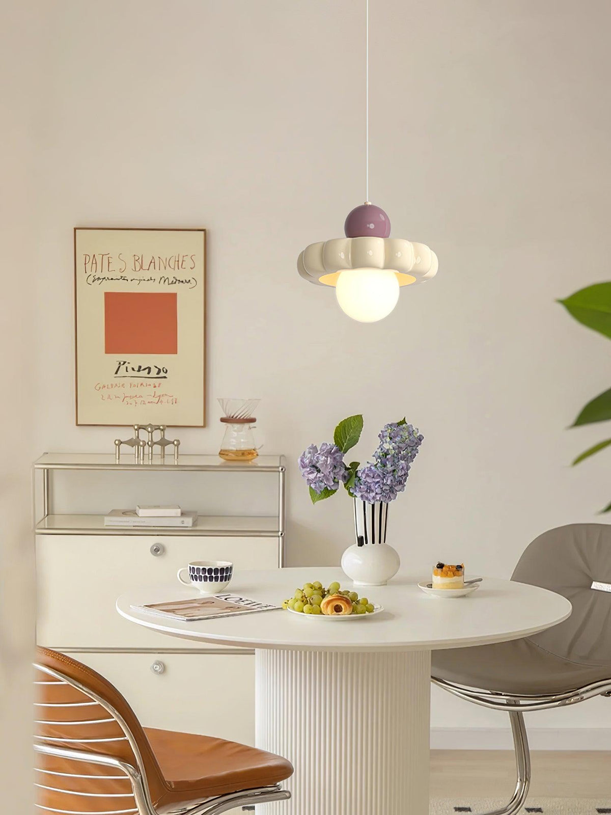 Lathenfield Resin Pendant Light-Moonnatur