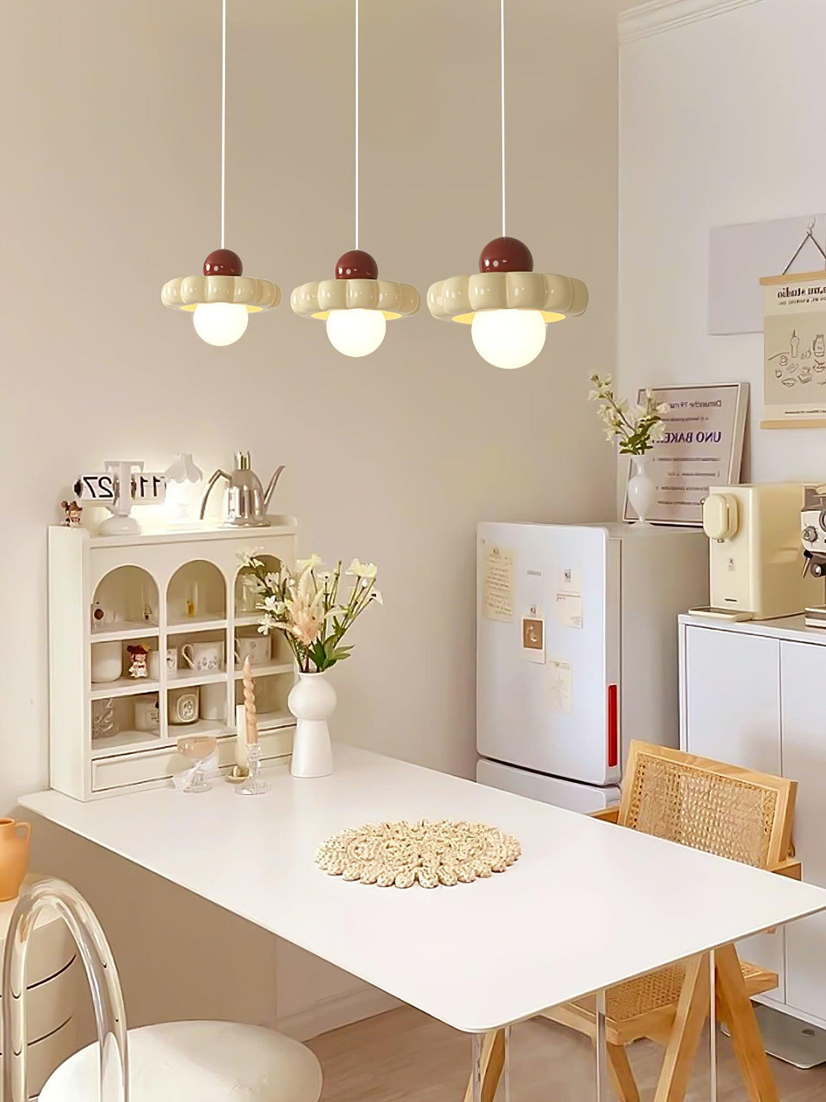 Lathenfield Resin Pendant Light-Moonnatur