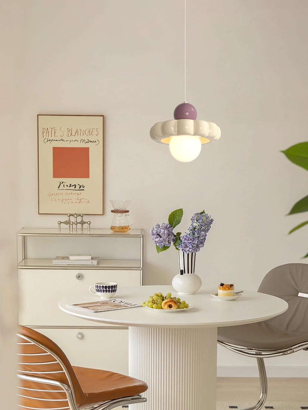 Lathenfield Resin Pendant Light-Moonnatur