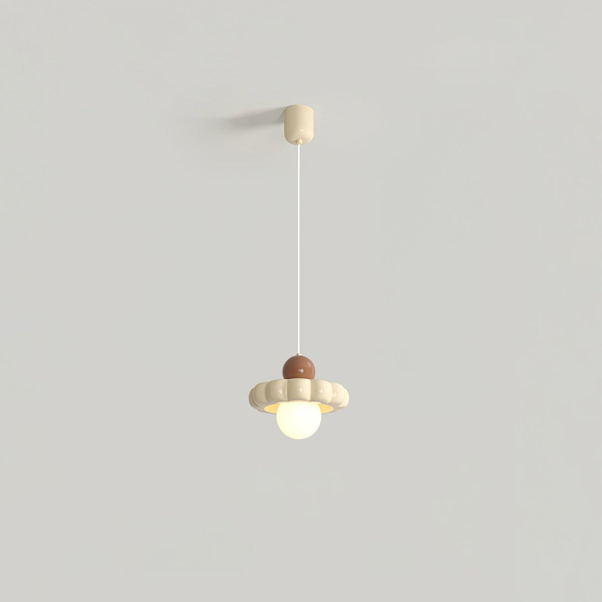 Lathenfield Resin Pendant Light-Moonnatur