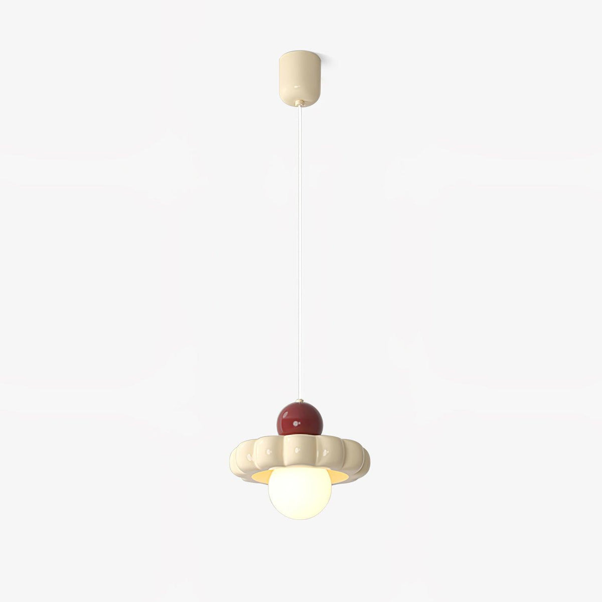 Lathenfield Resin Pendant Light-Moonnatur