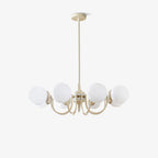 Lorrencove Glass Chandelier-Moonnatur