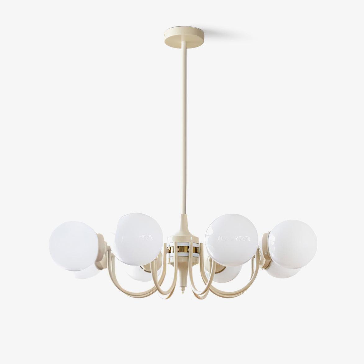 Lorrencove Glass Chandelier-Moonnatur