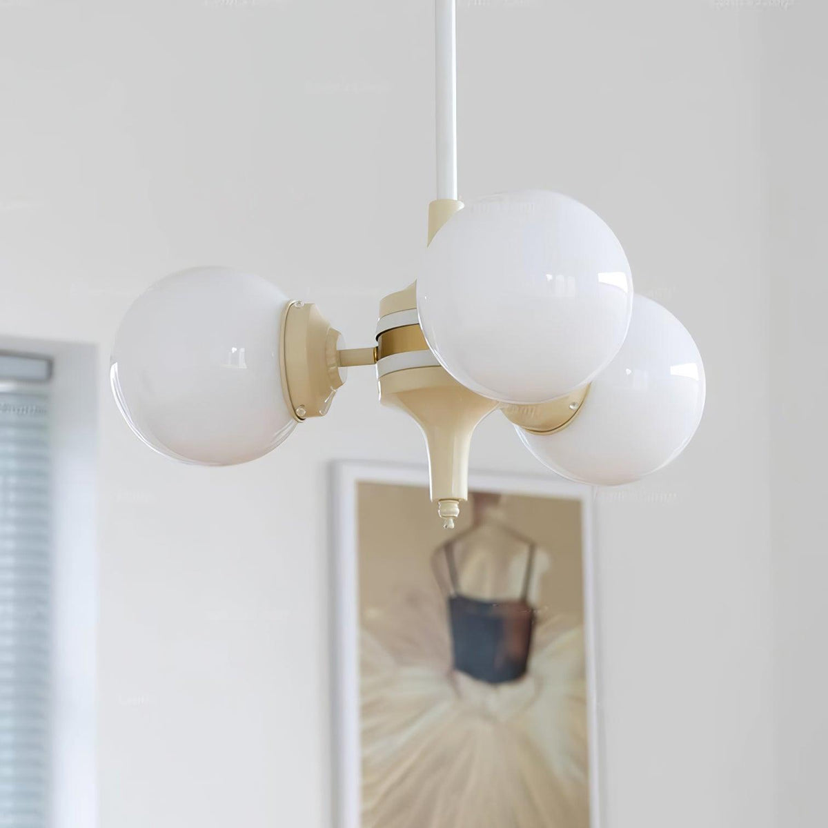 Lorrencove Glass Chandelier-Moonnatur
