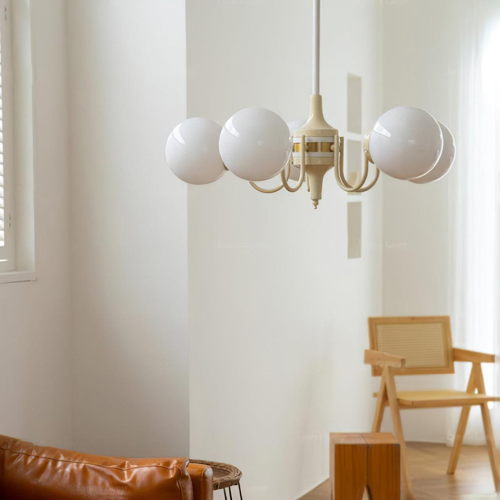 Lorrencove Glass Chandelier-Moonnatur