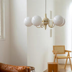 Lorrencove Glass Chandelier-Moonnatur