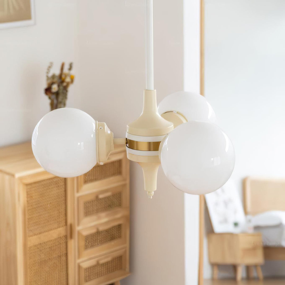 Lorrencove Glass Chandelier-Moonnatur