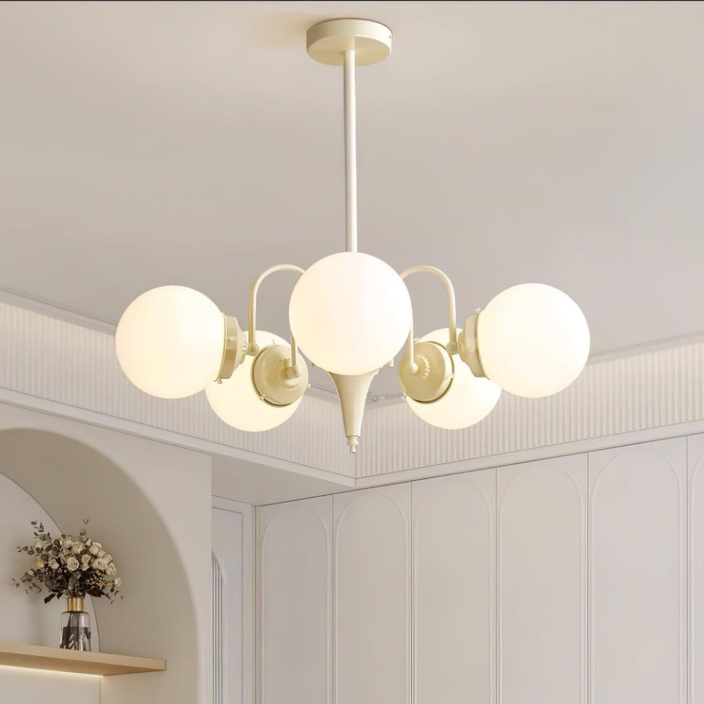 Lorrencove Glass Chandelier-Moonnatur