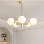 Lorrencove Glass Chandelier-Moonnatur