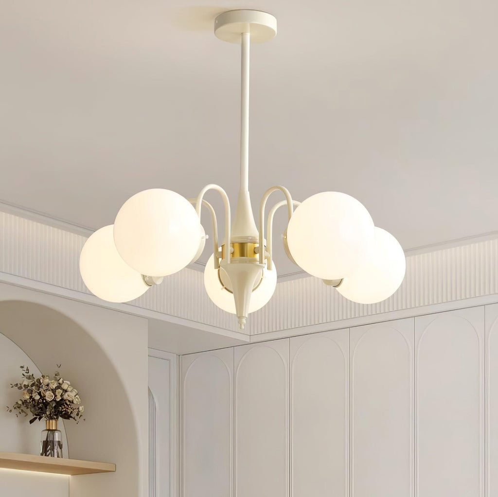 Lorrencove Glass Chandelier-Moonnatur