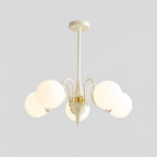 Lorrencove Glass Chandelier-Moonnatur