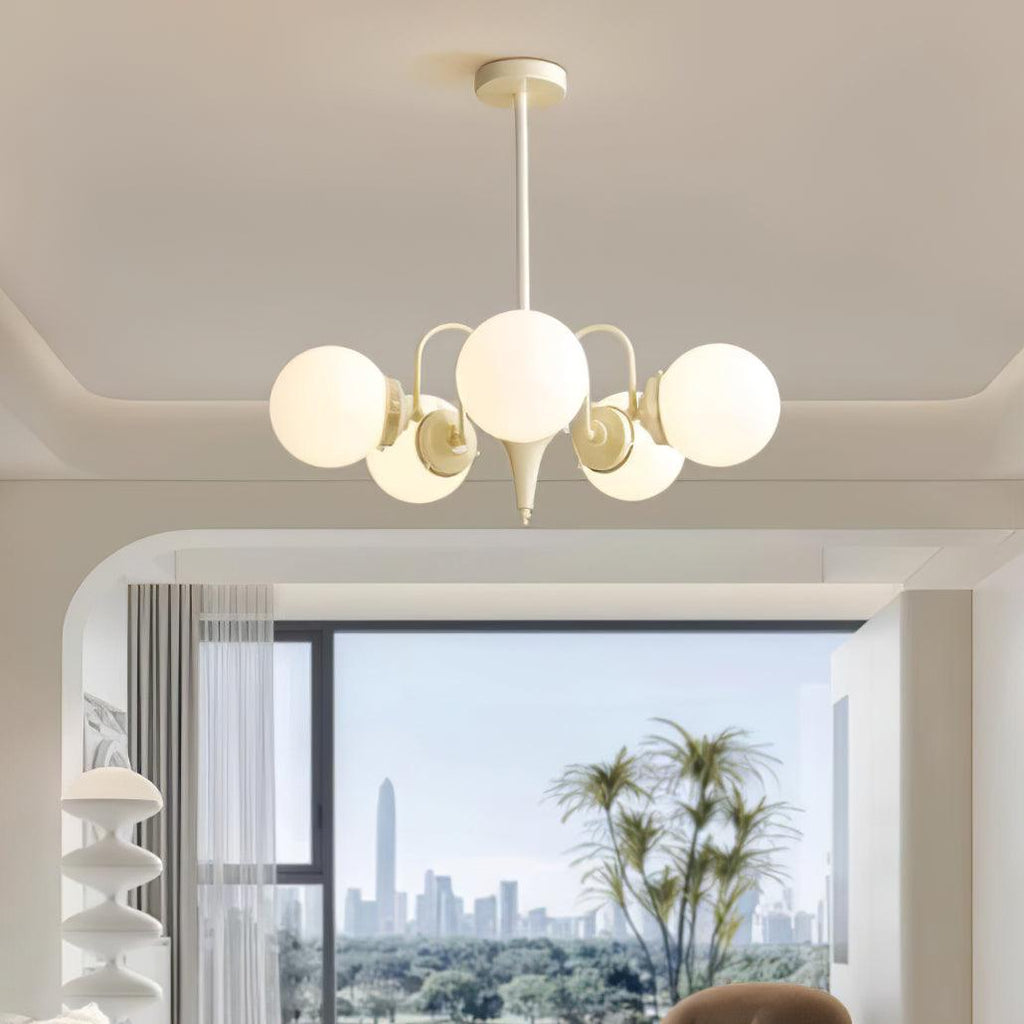 Lorrencove Glass Chandelier-Moonnatur