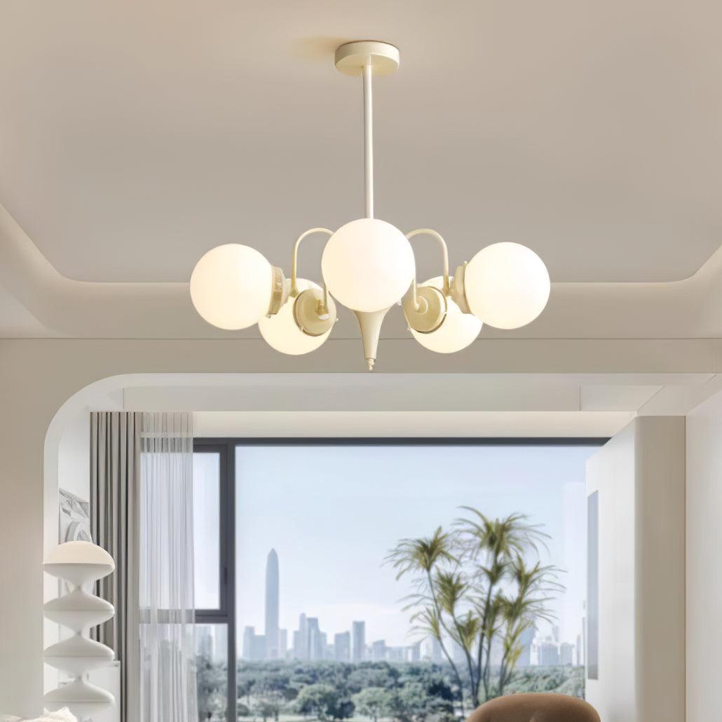 Lorrencove Glass Chandelier-Moonnatur