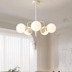 Lorrencove Glass Chandelier-Moonnatur