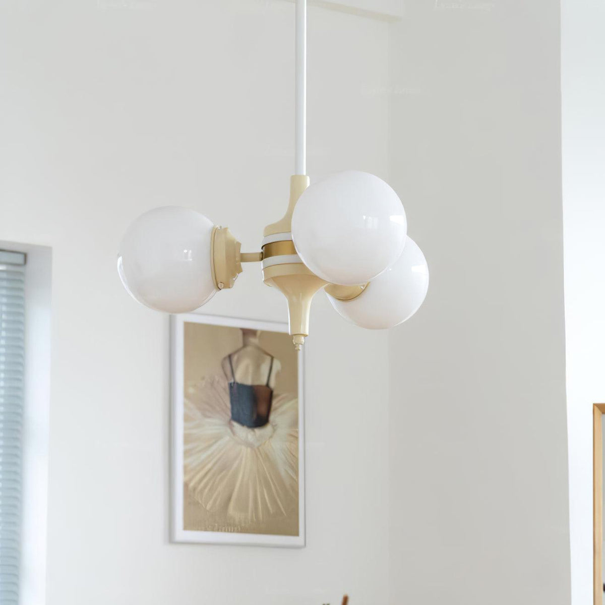 Lorrencove Glass Chandelier-Moonnatur