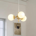 Lorrencove Glass Chandelier-Moonnatur