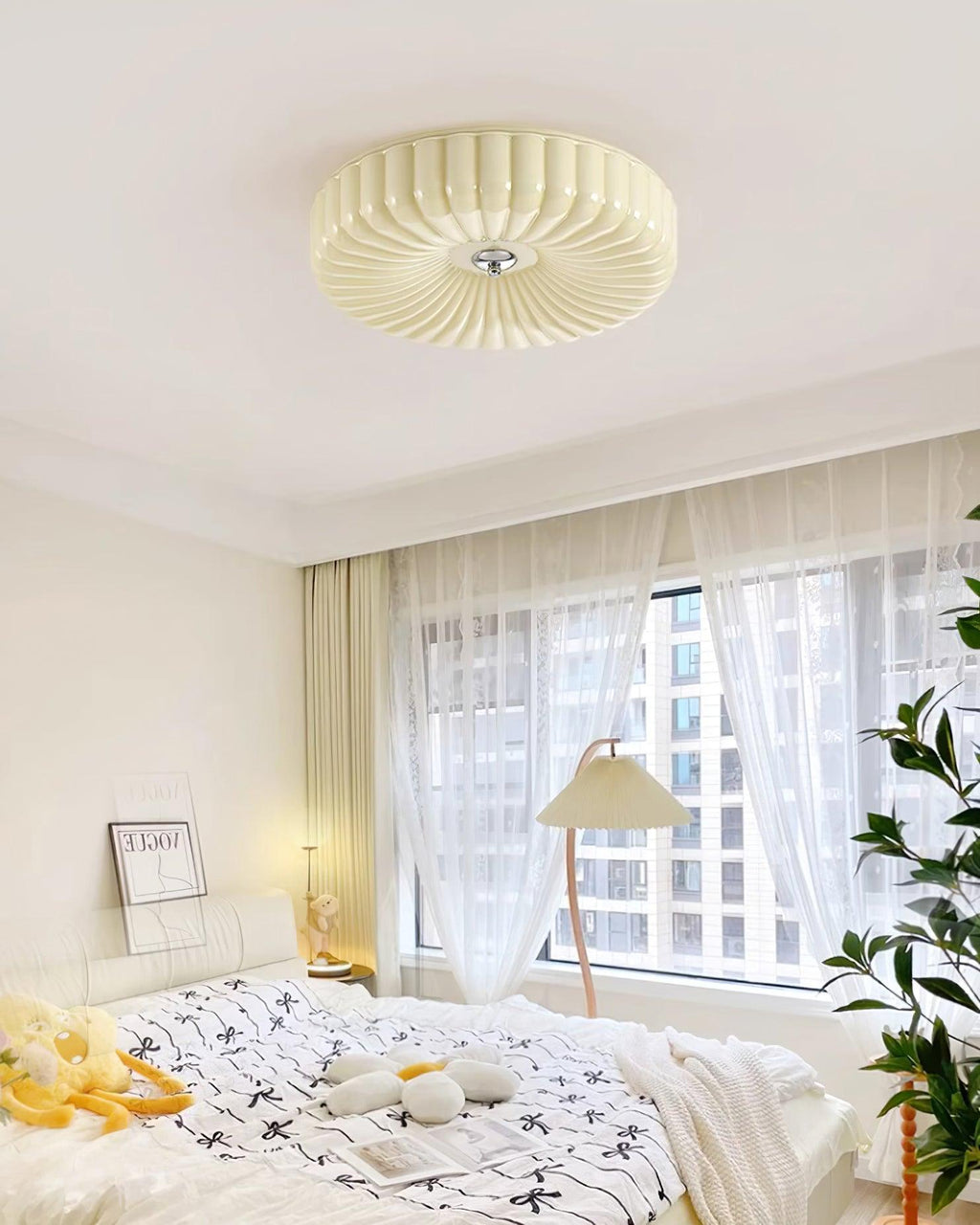 Harvenford Glass Ceiling Light-Moonnatur