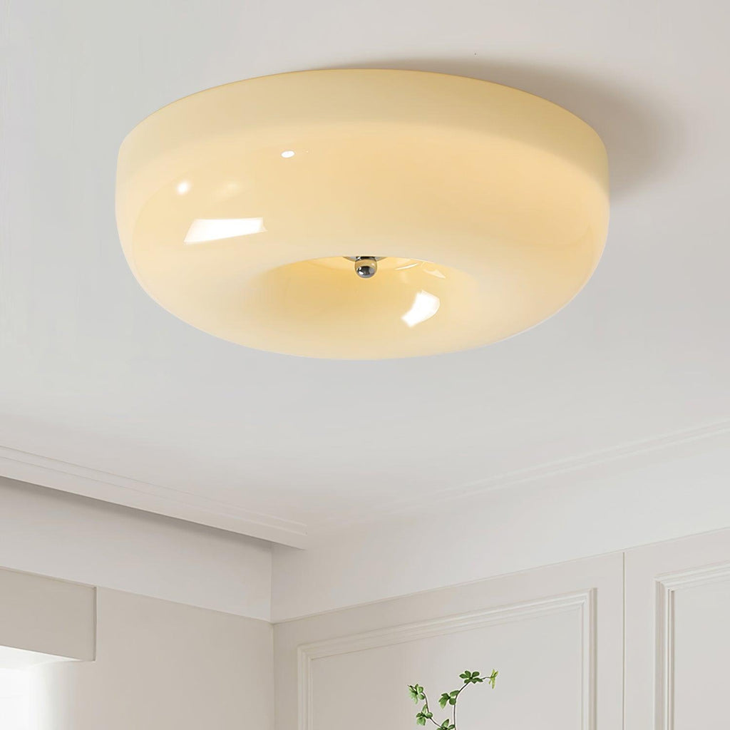 Ravora Glass Ceiling Lamp-Moonnatur
