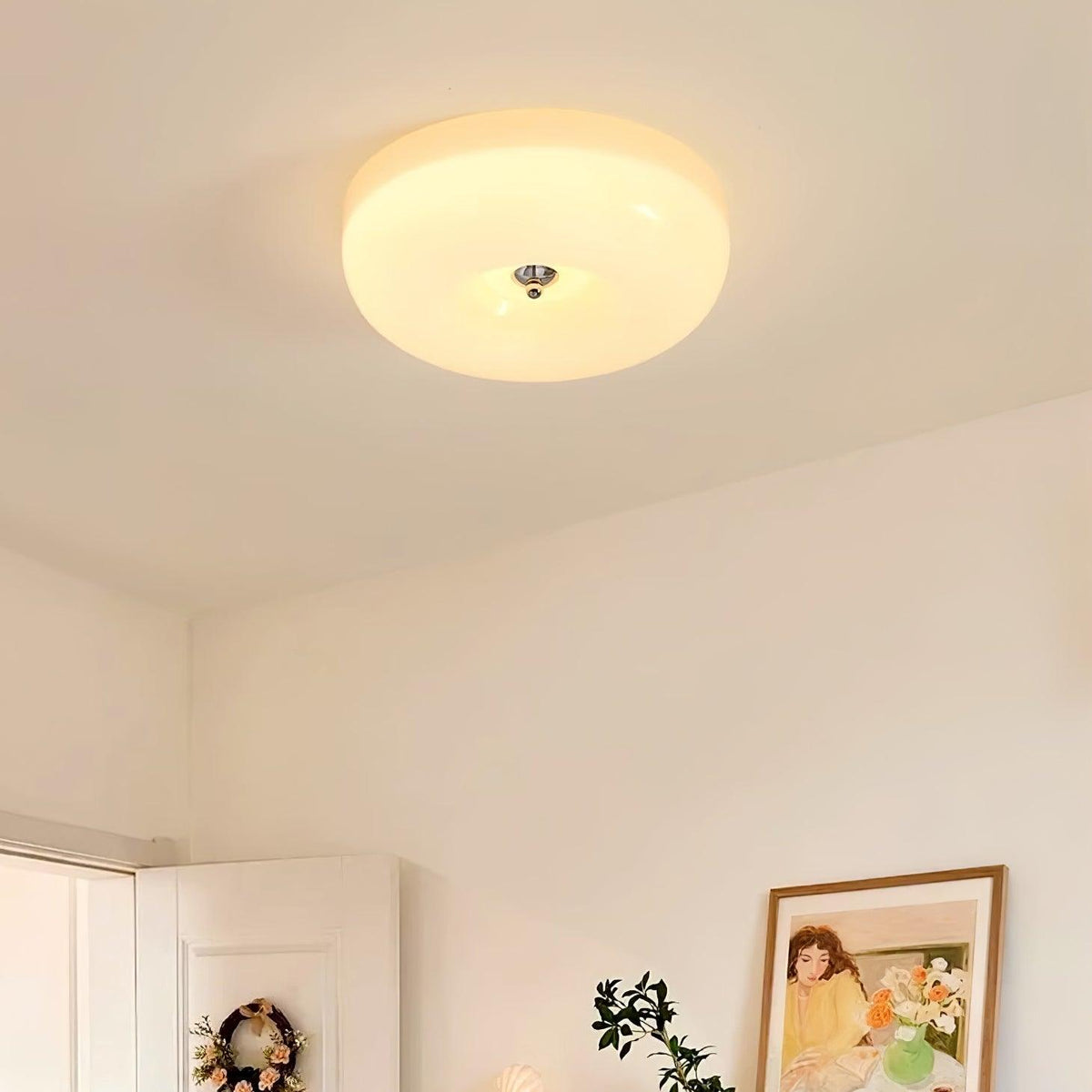 Xamelle Glass Ceiling Lamp-Moonnatur
