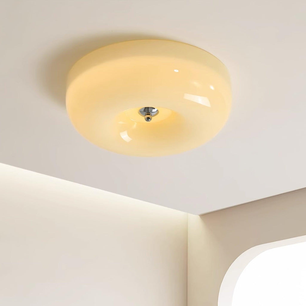 Ravora Glass Ceiling Lamp-Moonnatur