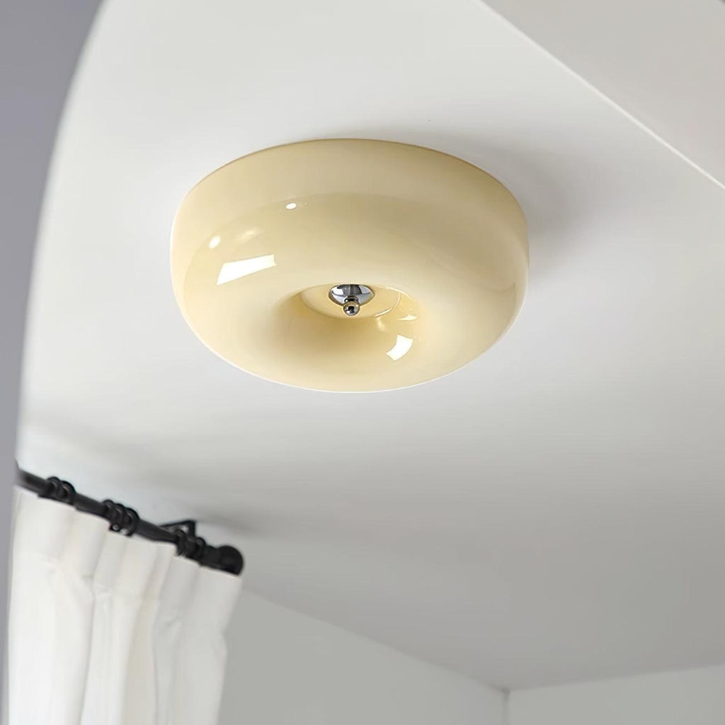 Ravora Glass Ceiling Lamp-Moonnatur