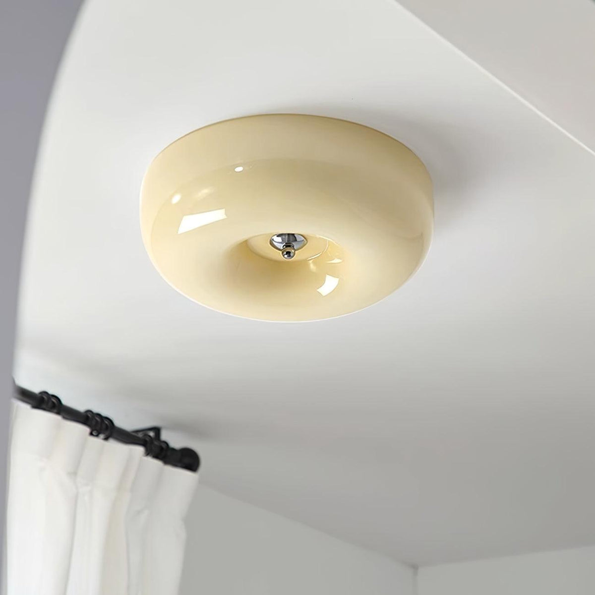 Ravora Glass Ceiling Lamp-Moonnatur