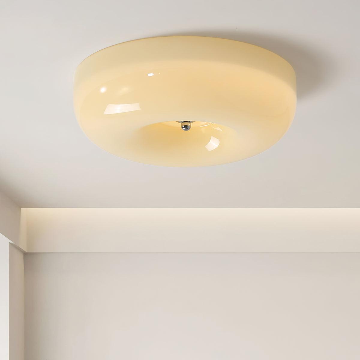 Ravora Glass Ceiling Lamp-Moonnatur