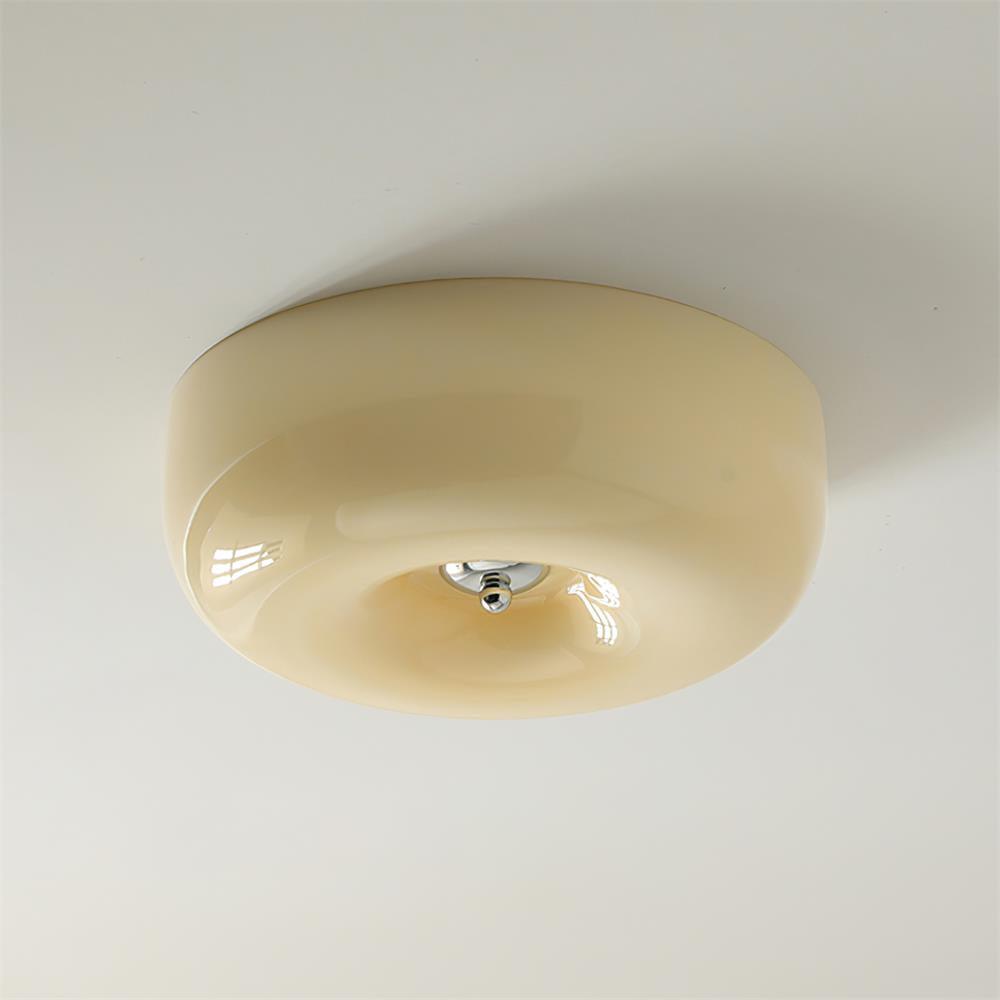 Ravora Glass Ceiling Lamp-Moonnatur