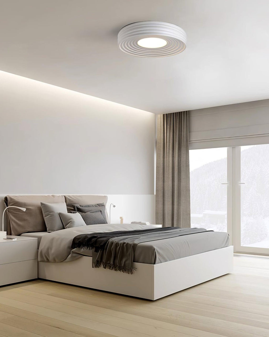 Hadrenheath Acrylic Ceiling Light-Moonnatur