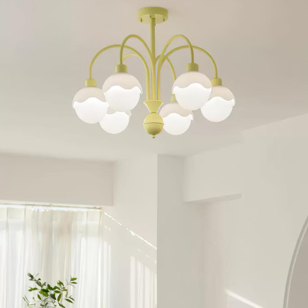 Quenella Glass Chandelier-Moonnatur